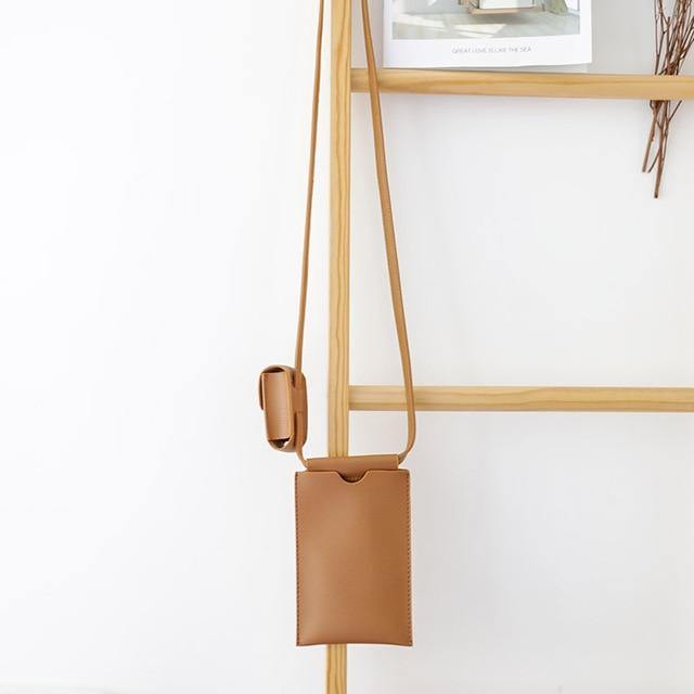 Korean Style Sling Shoulder Phone Case Bag - Image 15