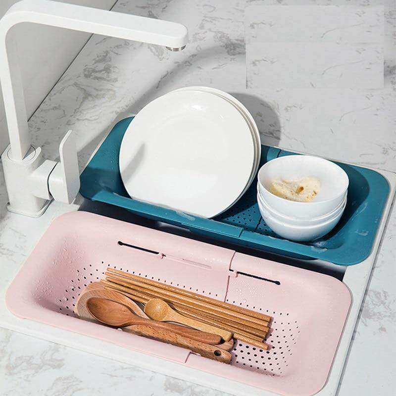 Stylish Extendable Kitchen Drain Basket - Image 3