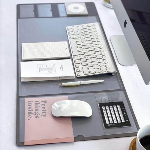 Oversize Business Plan Desk Mat Paper Organizer - Image 0