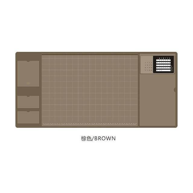Oversize Business Plan Desk Mat Paper Organizer - Image 3