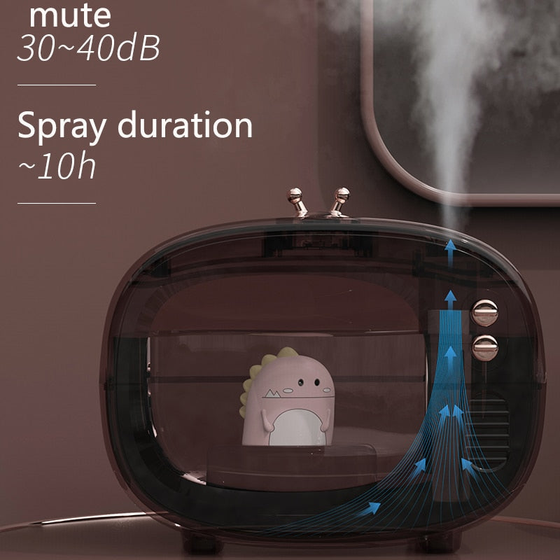 Portable Mini TV USB Humidifier Lamp - Image 9