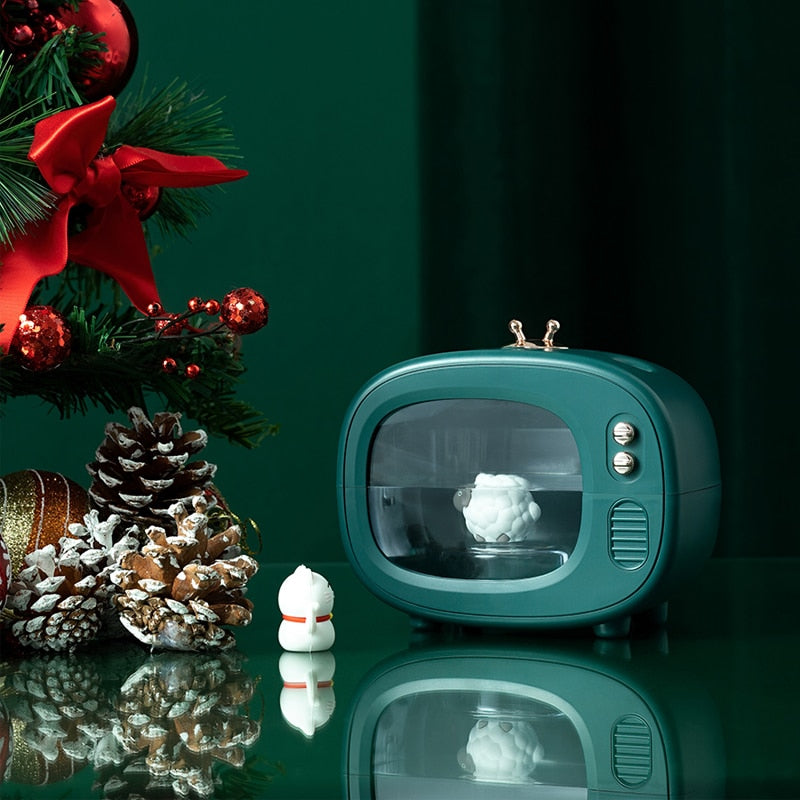 Portable Mini TV USB Humidifier Lamp - Image 7