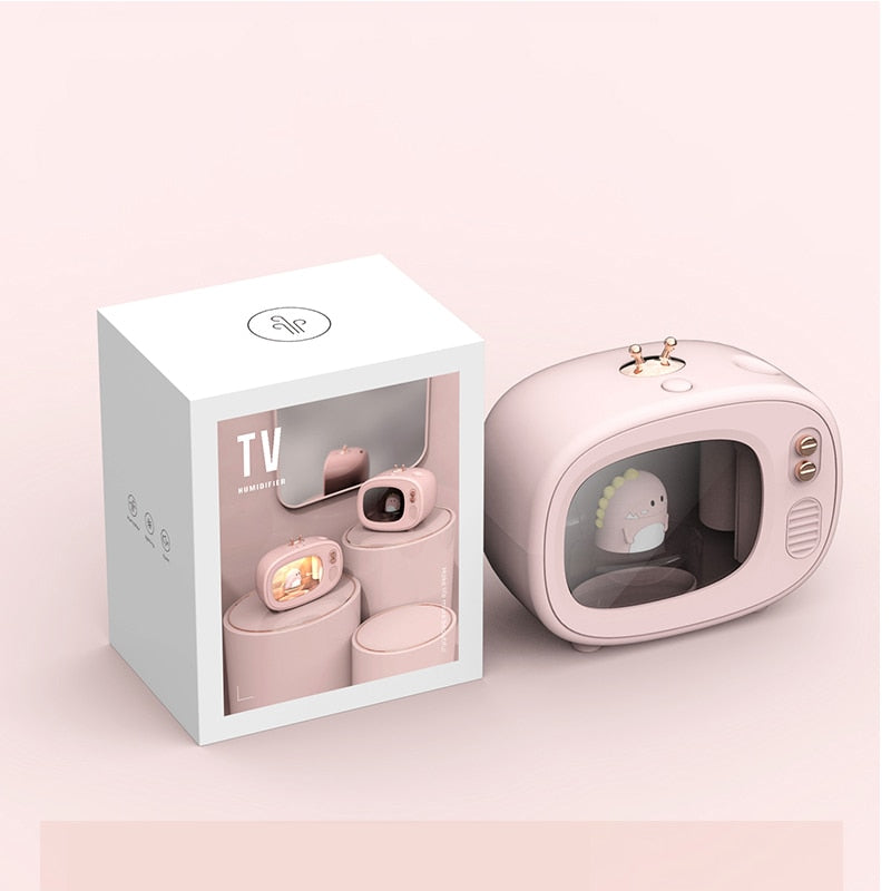 Portable Mini TV USB Humidifier Lamp - Image 10