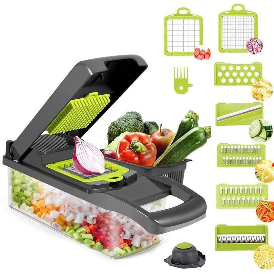 6 Blades Veggie Fruit Slicer with Box - Image 3