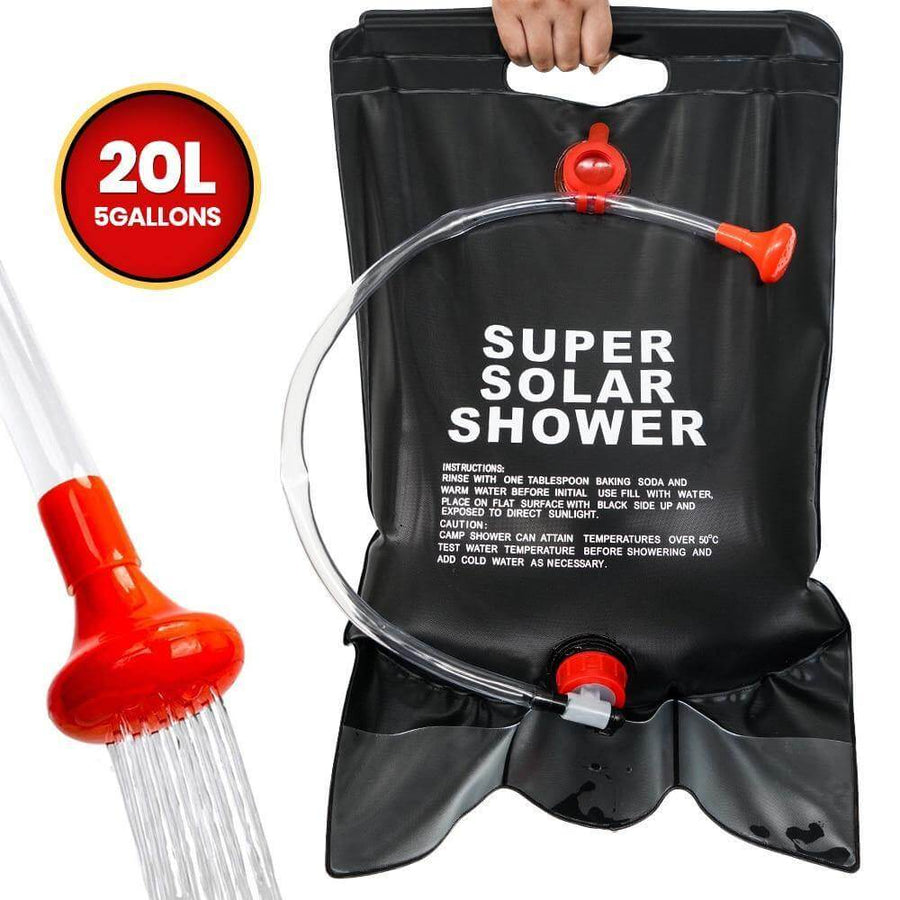 Portable Solar Heated Camping Shower Bag - Image 0
