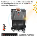 Portable Solar Heated Camping Shower Bag