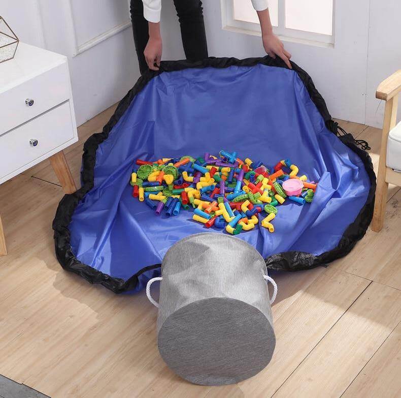Portable Toy Easy Clean-up Storage Organizer Bag - Image 0