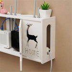 Wall-Mounted Cozy Home Wifi Router Storage Shelf