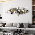 Modern Geometric Acrylic Shining Design Wall Decoration