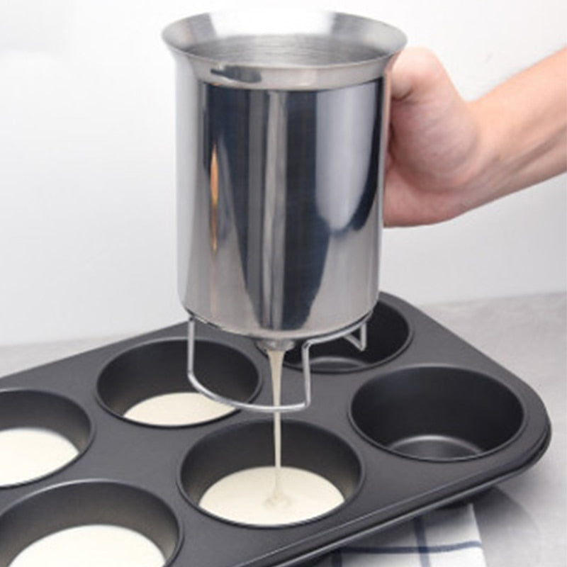 Stainless Steel Handheld Batter Dispenser - Image 0