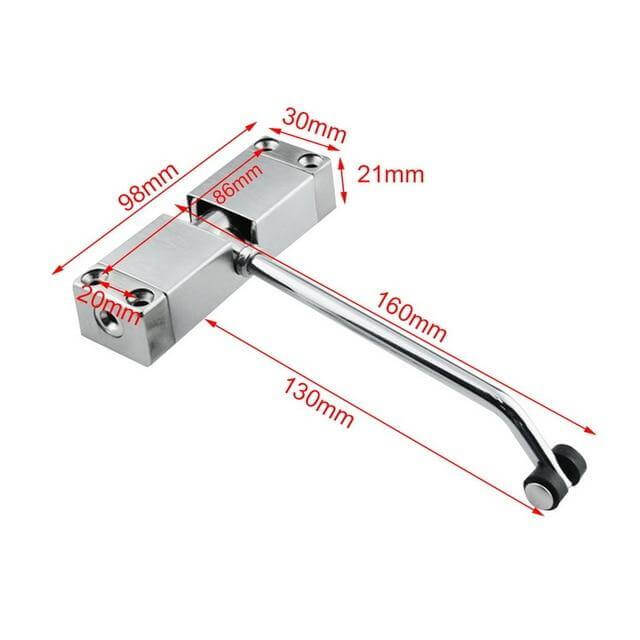 Adjustable Stainless Steel Automatic Door Hinge - MaviGadget