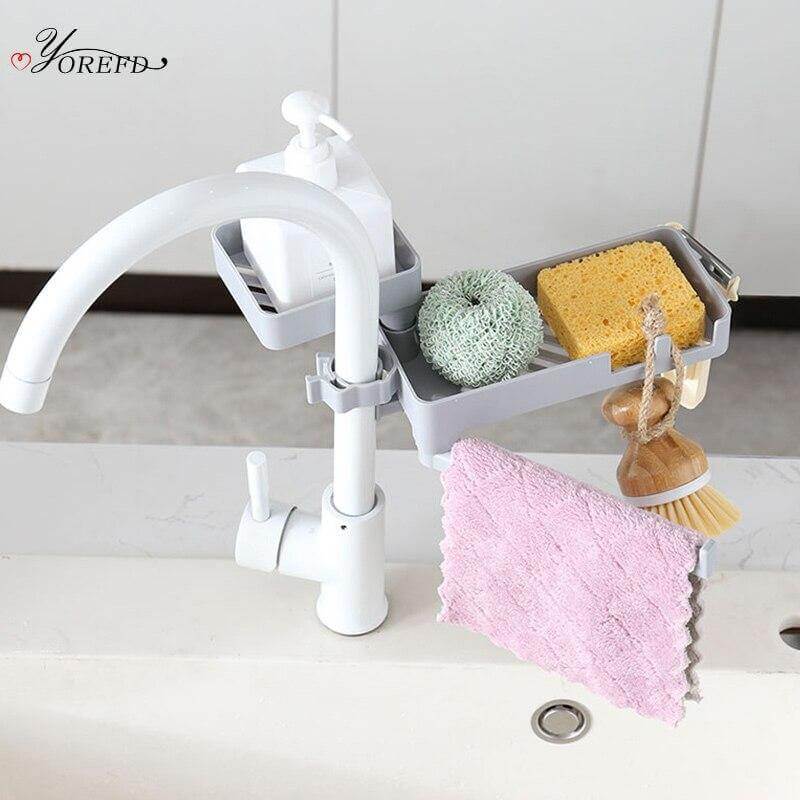 Multilayer Rotatable Kitchen Sink Drain Organizer - Image 3