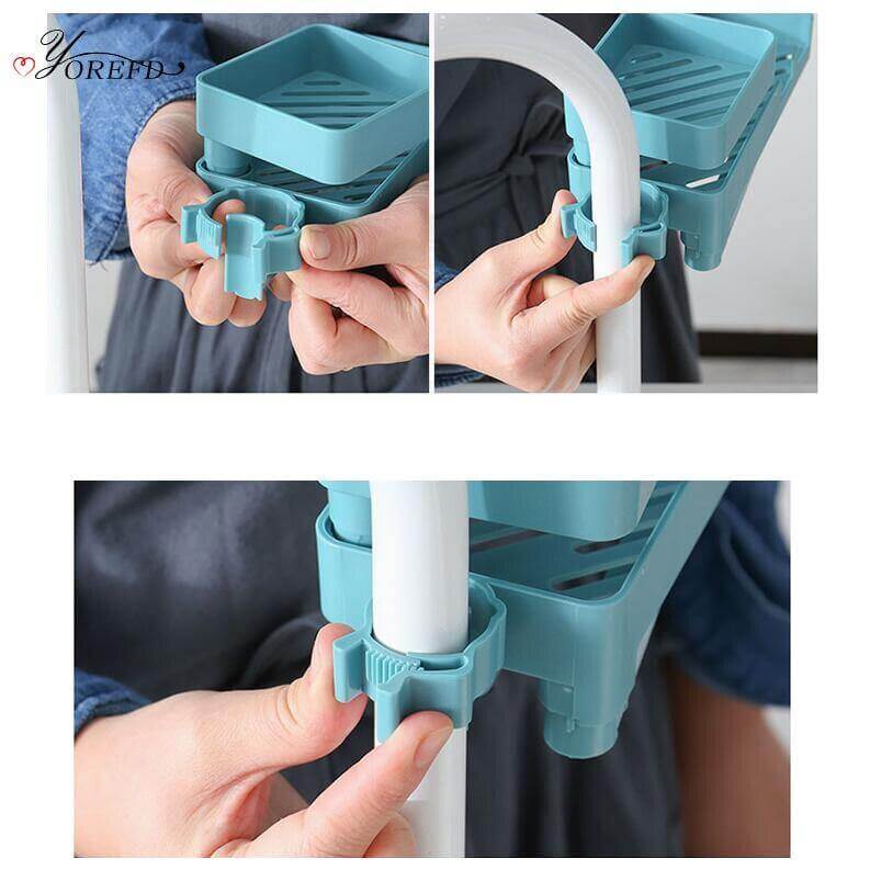 Multilayer Rotatable Kitchen Sink Drain Organizer - Image 9