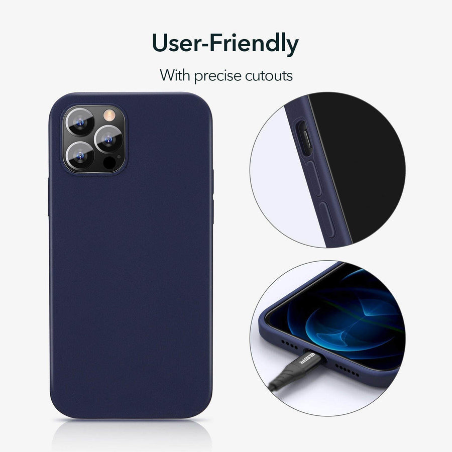 Silicone Slim Rubber Business iPhone 12 Case - Image 12