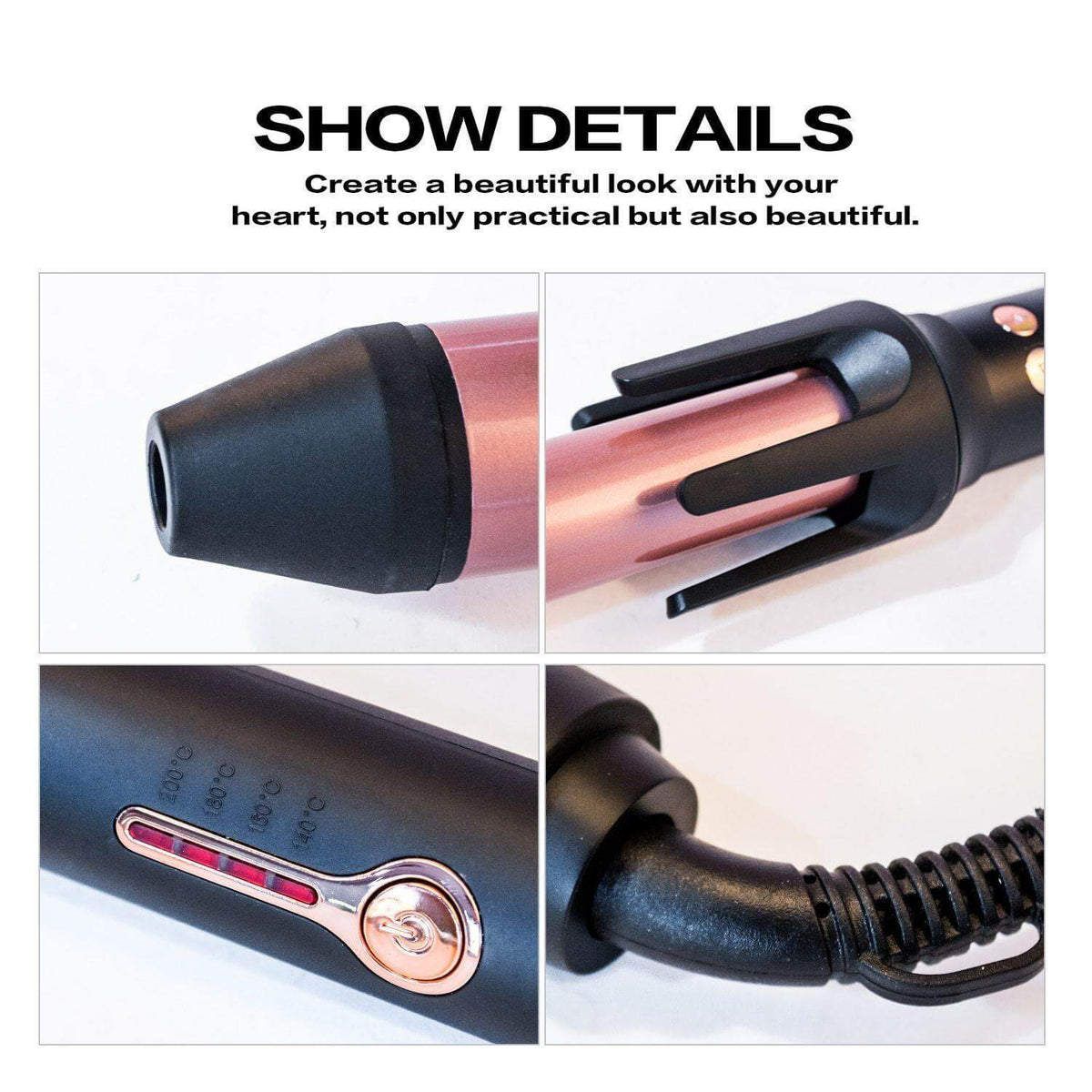 Automatic Rotating Hair Curler Rollers