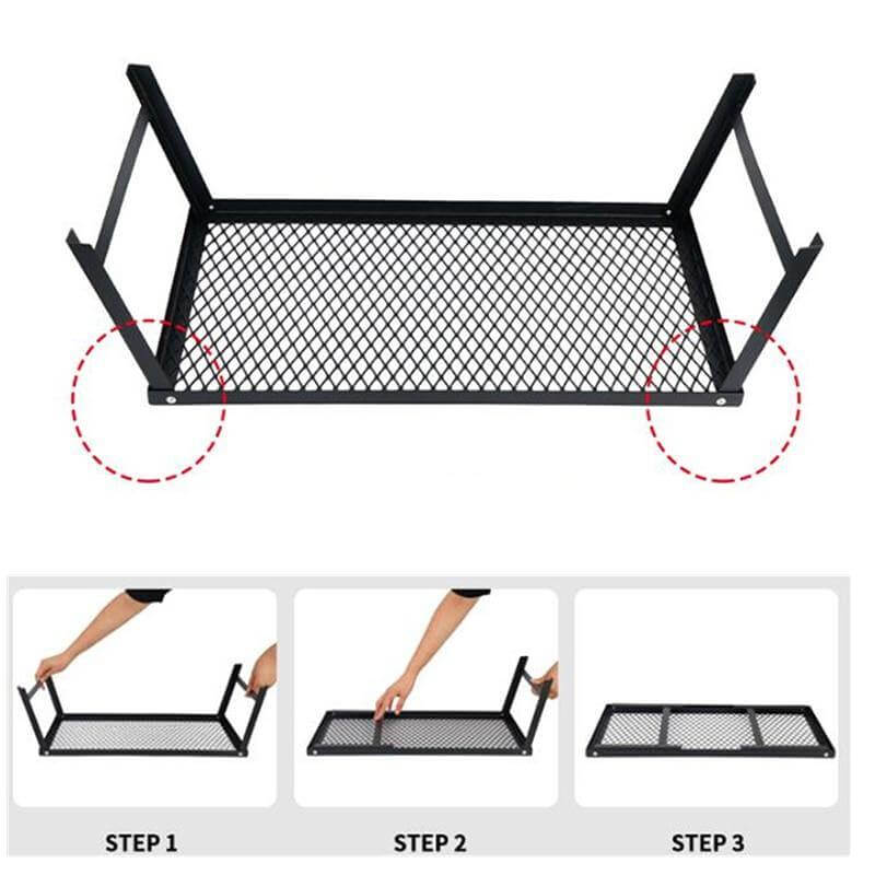 Ultra-light Outdoor Portable Folding Grill Net Table - Image 5