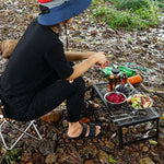 Ultra-light Outdoor Portable Folding Grill Net Table - MaviGadget