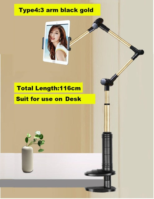 360 Foldable Long Lazy Phone Holder