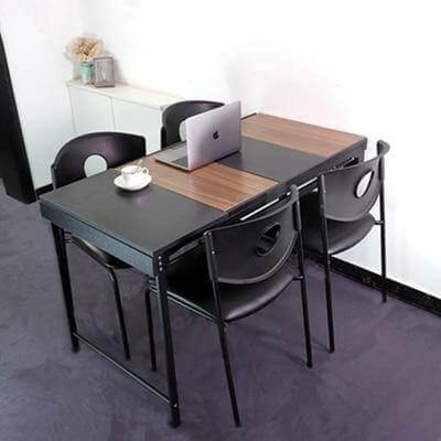 Foldable Multifunctional Wall-Mounted Shelf Table - Image 5