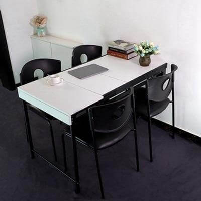 Foldable Multifunctional Wall-Mounted Shelf Table - Image 6