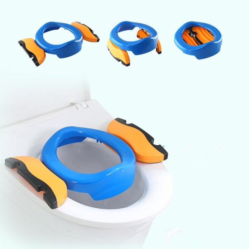 2in1 Portable Kids Travel Potty Seat - Image 8