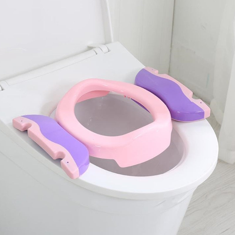 2in1 Portable Kids Travel Potty Seat - Image 3