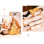 Cute Cat Soft Long Cat Plush Pillow - MaviGadget