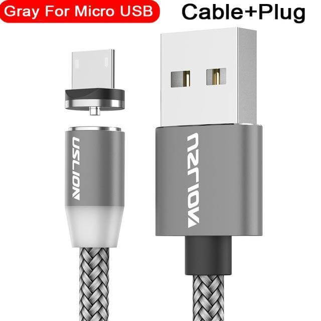 LED Fast Charging Magnetic USB Cable