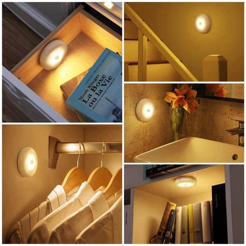 Warm & Cold Light Motion Sensor Wireless LED Lights