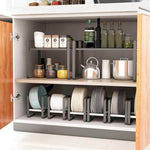 Kitchen Multifunctional Shelf Dish Organizer - MaviGadget