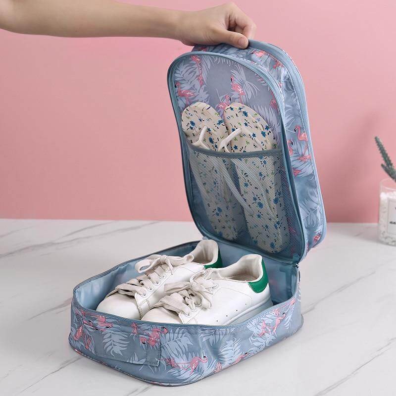 Portable Travel Shoe Clothes Storage Organizer Bag - Image 2