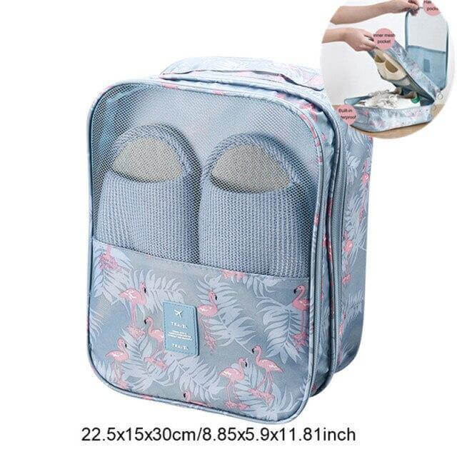 Portable Travel Shoe Clothes Storage Organizer Bag - Image 29