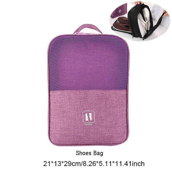 Portable Travel Shoe Clothes Storage Organizer Bag