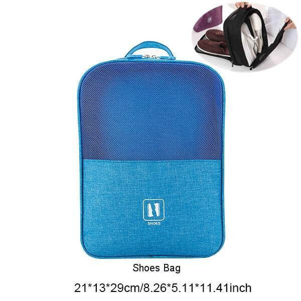 Portable Travel Shoe Clothes Storage Organizer Bag