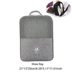 Portable Travel Shoe Clothes Storage Organizer Bag