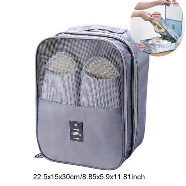 Portable Travel Shoe Clothes Storage Organizer Bag