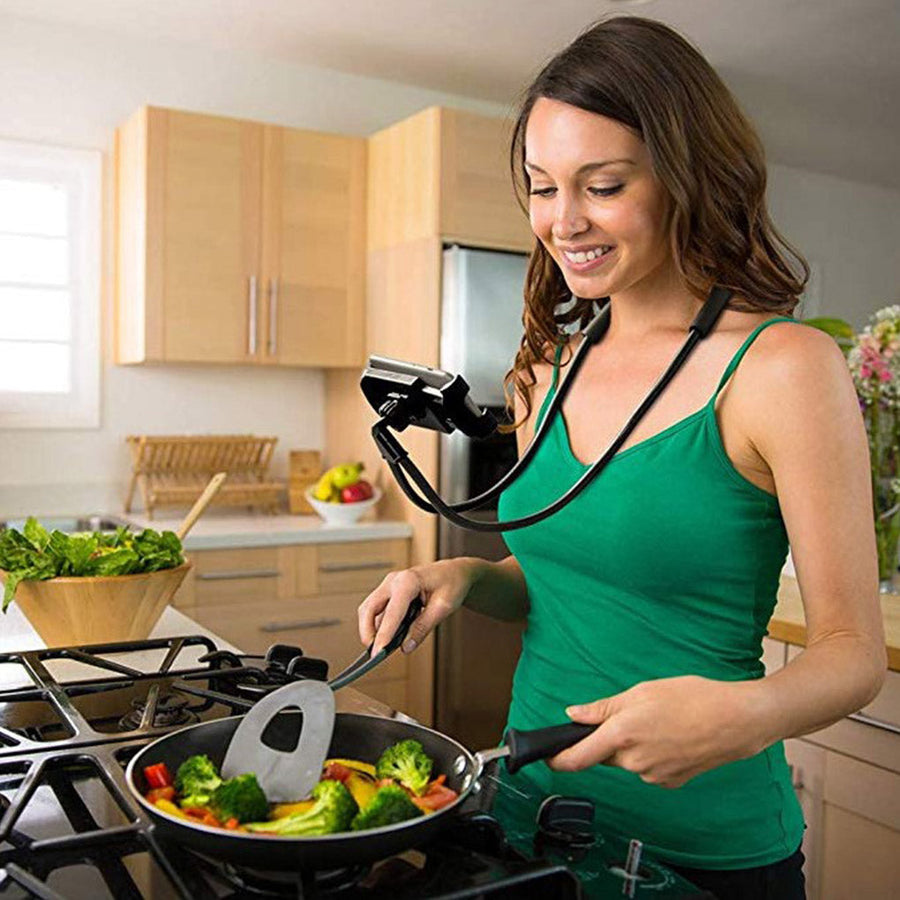 Flexible 360 Degree LazyNeck Smartphone Holder - Image 2