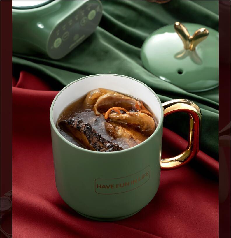 Elegant Mini Electric Ceramic Kettle - Image 2