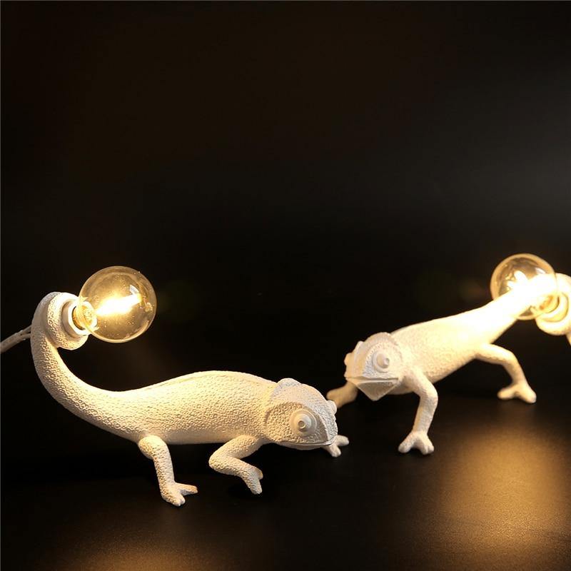 Nordic Modern Chameleon Lizard Desk Light - Image 6