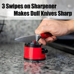 Kitchen Knife Sharpener Tool with Suction Pad - MaviGadget