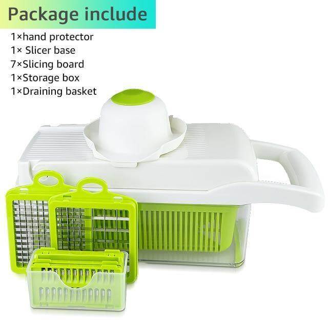 6 Blades Veggie Fruit Slicer with Box - Image 8