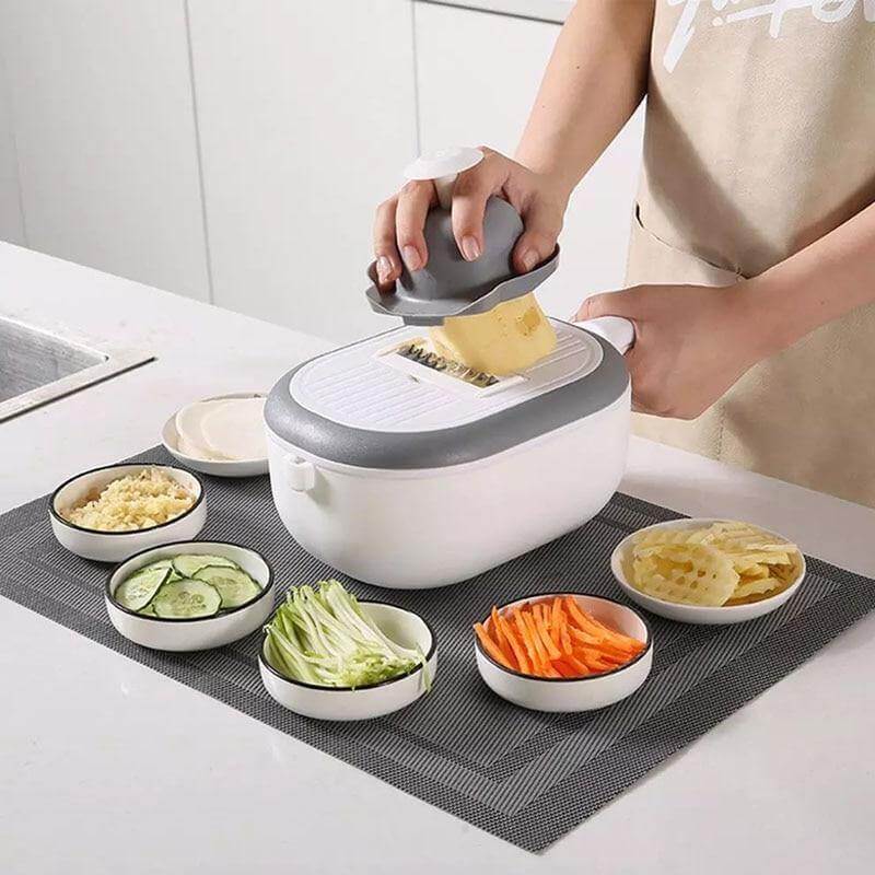Multifunctional Fast Vegetable Slicer with Strainer - Image 0