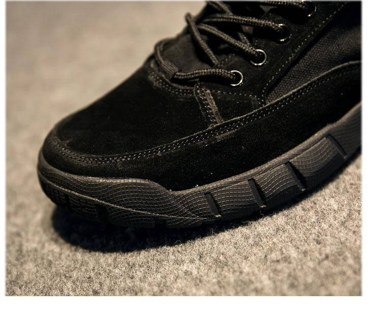 Tactical Cowhide Leather Camping Boots - Image 6