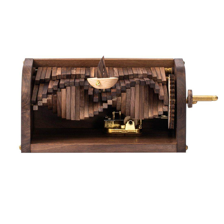 DIY Wooden Puzzle Model Music Box Kit - Image 5