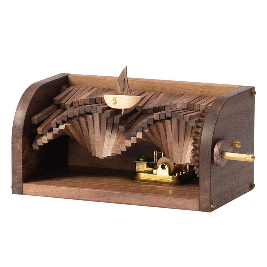 DIY Wooden Puzzle Model Music Box Kit - Image 4