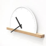 Modern Geometry Half Nordic Wall Clock - MaviGadget