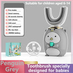 Smart Ultrasonic Silicone Toothbrush for Kids