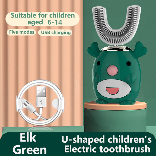 Smart Ultrasonic Silicone Toothbrush for Kids - Image 23