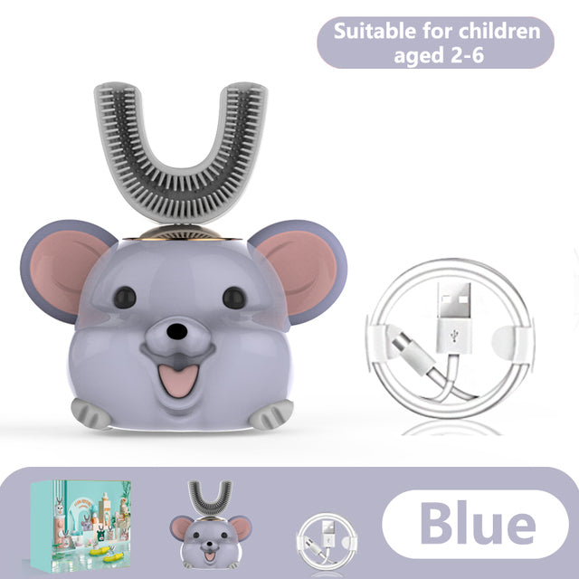 Smart Ultrasonic Silicone Toothbrush for Kids - Image 10
