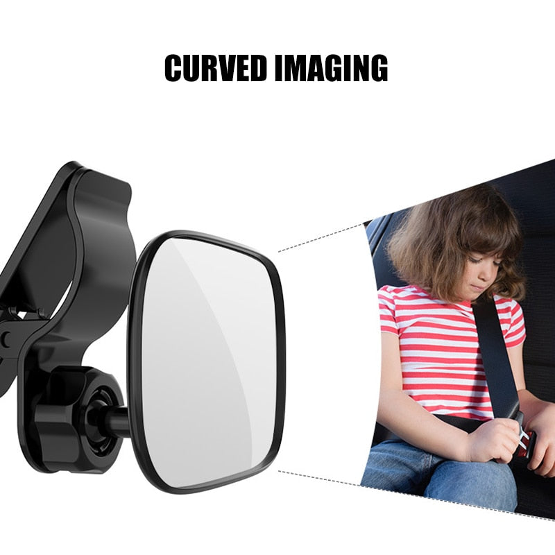 Car Clips-On Adjustable Rearview Mirror - Image 3